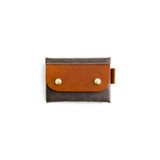Salzburg Card Wallet - Dark Brown Waxed