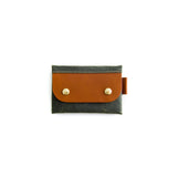 Salzburg Card Wallet - Olive Waxed