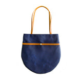 Amsterdam Market Tote - Navy Waxed