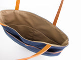Amsterdam Market Tote - Navy Waxed