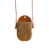 Bali Crossbody Bag - Cinnamon Waxed