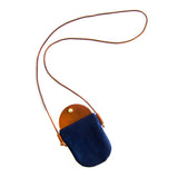 Bali Crossbody Bag - Navy Waxed