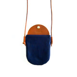Bali Crossbody Bag - Navy Waxed