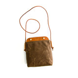 Bahamas Crossbody Bag - Cinnamon Waxed