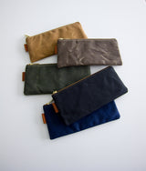 California Pouch - Olive Waxed