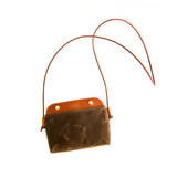 Mallorca Crossbody Bag - Cinnamon Waxed